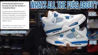 ANOTHER DROP! 2024 Jordan 4 Military Blue a Scam? Be Careful What You Ask For! Why Is Everyone ANGRY