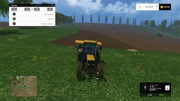 Farming Simulator 15 Xbox One Fertilizing My Field