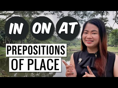 In On At | Prepositions Of Place