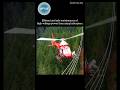 How Helicopters Safely Repair LIVE High-Voltage Power Lines #shorts