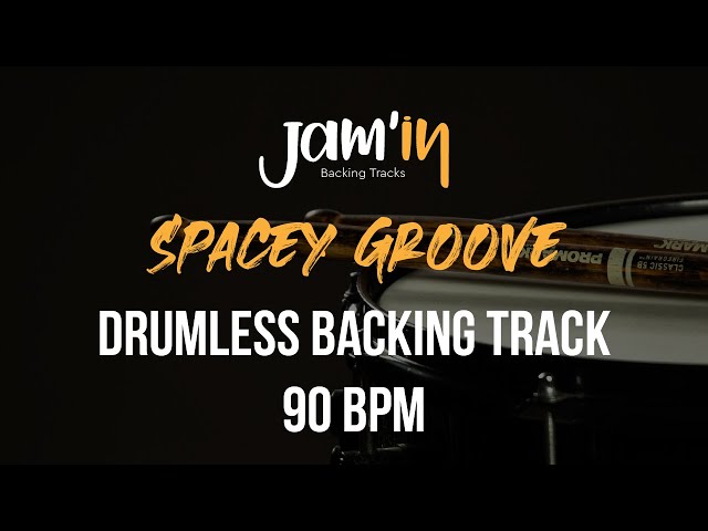 Spacey Fusion Drumless Backing Track 90 BPM class=