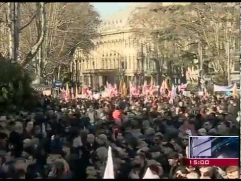 რუსთაველის გამზირზე „რუსთავი 2-ის“ მხარდამჭერი აქცია