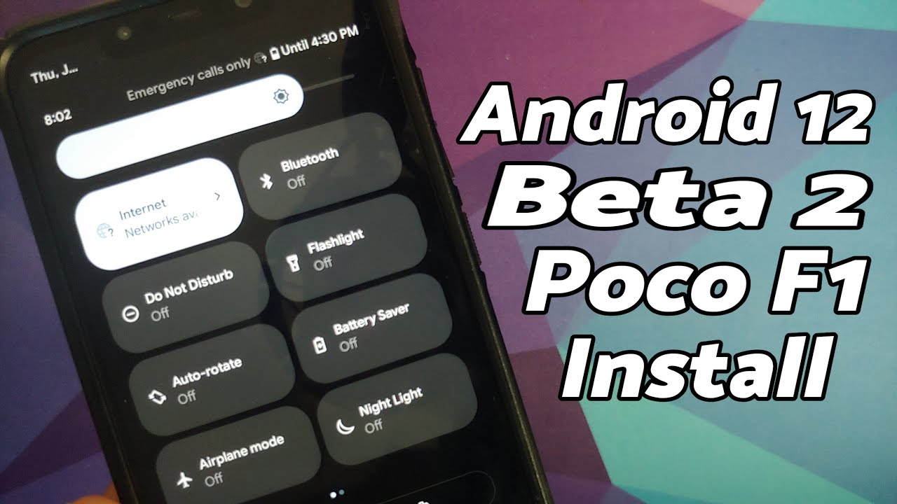 Poco F1 | Install Android 12 Beta 2 | Android 12 Beta 2 Poco F1 - YouTube