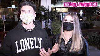 Tony Lopez & Sarah-Jade Bleau Win The Cutest Couple Award During Date Night At BOA Steakhouse