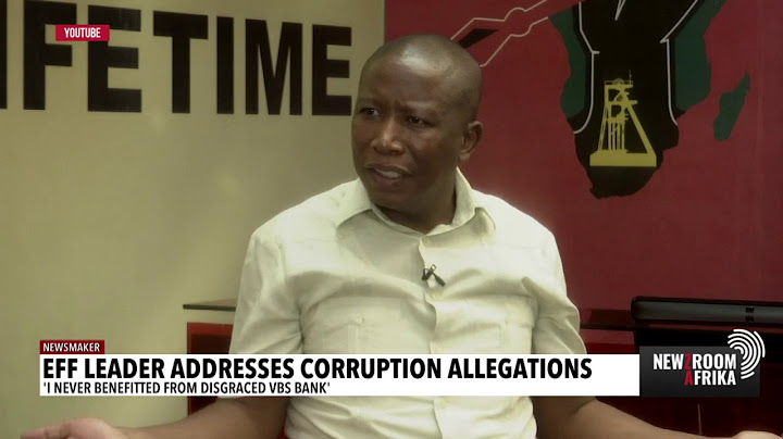 PART 2: In conversation with EFF Leader Julius Malema