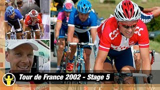 Tour de France 2002 - stage 5 - Will Team CSC(Michael Sandstød) finally get a stage win