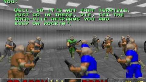 GZDoom - Town Infection Doom 2 Mod - Beta Stage 1 - Map06