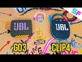 JBL Go 3 vs Clip 4 Extreme Bass Test