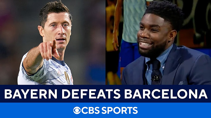 Bayern Munich Defeats Barcelona 3-0 | FULL Recap | UCL on CBS Sports