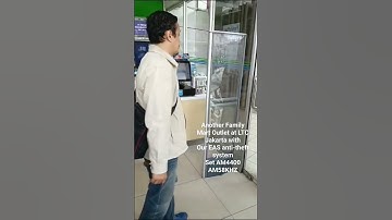 FAMILY MART at LTC with our set EAS anti-theft AM4400AM58KHZ #alarm #security #swalayan
