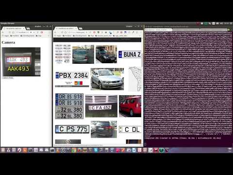License Plates Recognition with OpenCV, PhoneGap and Ruby on Rails