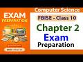 Chapter 2 Computational Thinking &amp; Algorithms Exam Style Full Paper Class 10 Computer Science |FBISE