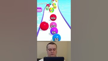 Ball Run 2048❗ Level 59❗#games #shorts