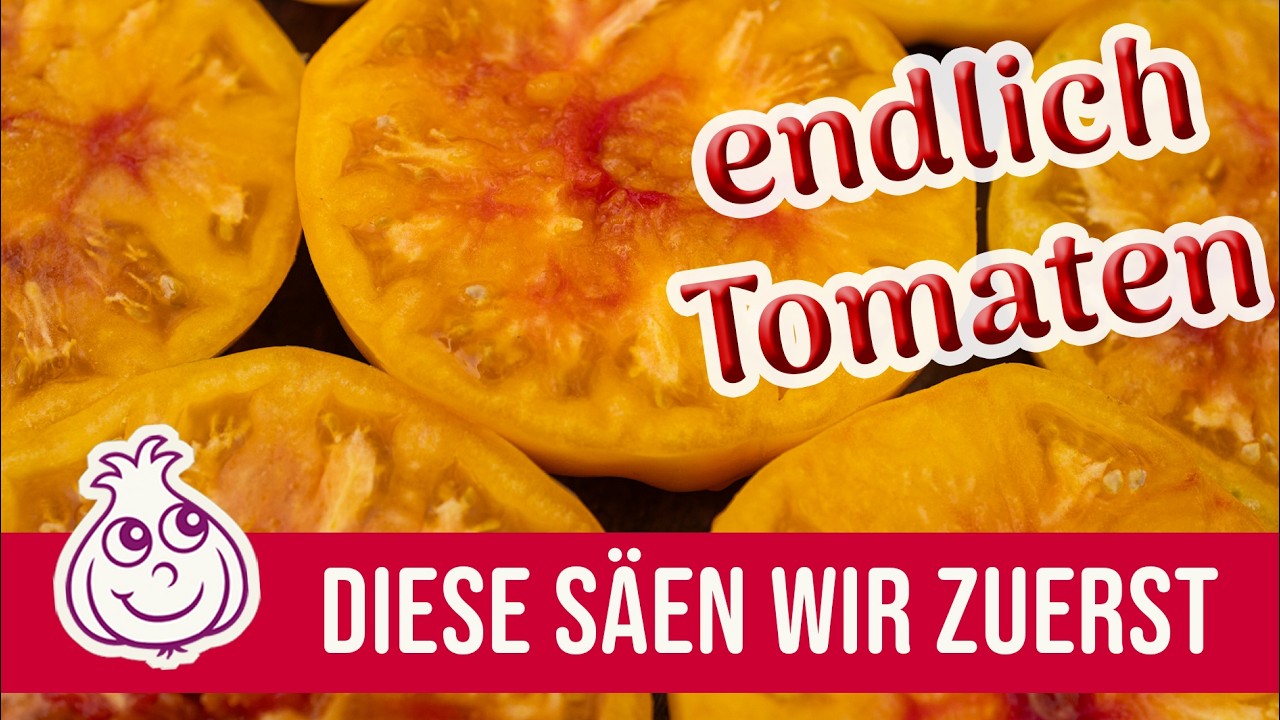 Garten im März | Die erste Tomatenaussaat | KI-frei