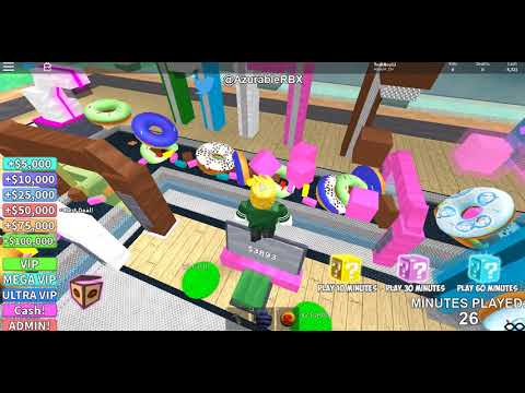 Roblox Donut Factory Tycoon 3 No More Donuts Youtube - donut 3 roblox