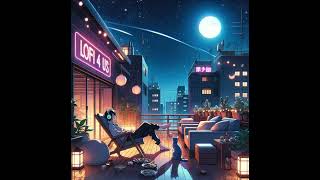 Lofi Rooftop ChillBeats Ambient Focus to Relax and Work or Study 🌛 / HipHop Lofi Mix ⋆.˚🪐