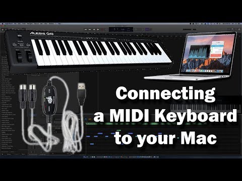 Logic Pro - Connecting a MIDI Keyboard