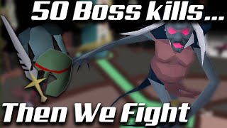 We can ONLY kill BOSSES to gather the best setup... Then we fight!