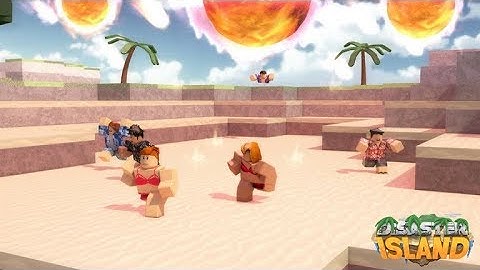 ROBLOX Disaster Island gameplay - part 1