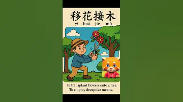 Chinese Idiom Employ Deceptive Means Yi Hua Jie Mu Easychineseidiom Learnchineseidiom 