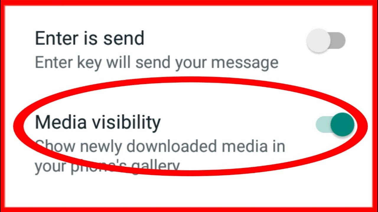 Whatsapp :: What Is Media Visibility In Whatsapp !! How To Work & Use This  Feature - YouTube