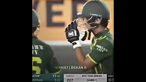 😱😱😳😳SAIM AYUB Debut T20 Match👏👏👏!!  Brilliant Batting by Saim