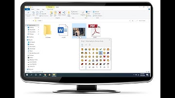 😏💖Use Emoji & Symbol as File & Folder Name in Windows 10 🚗👩‍🦰