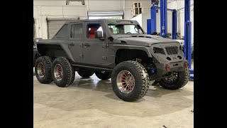 Jeep Gladiator 6x6 in LA
