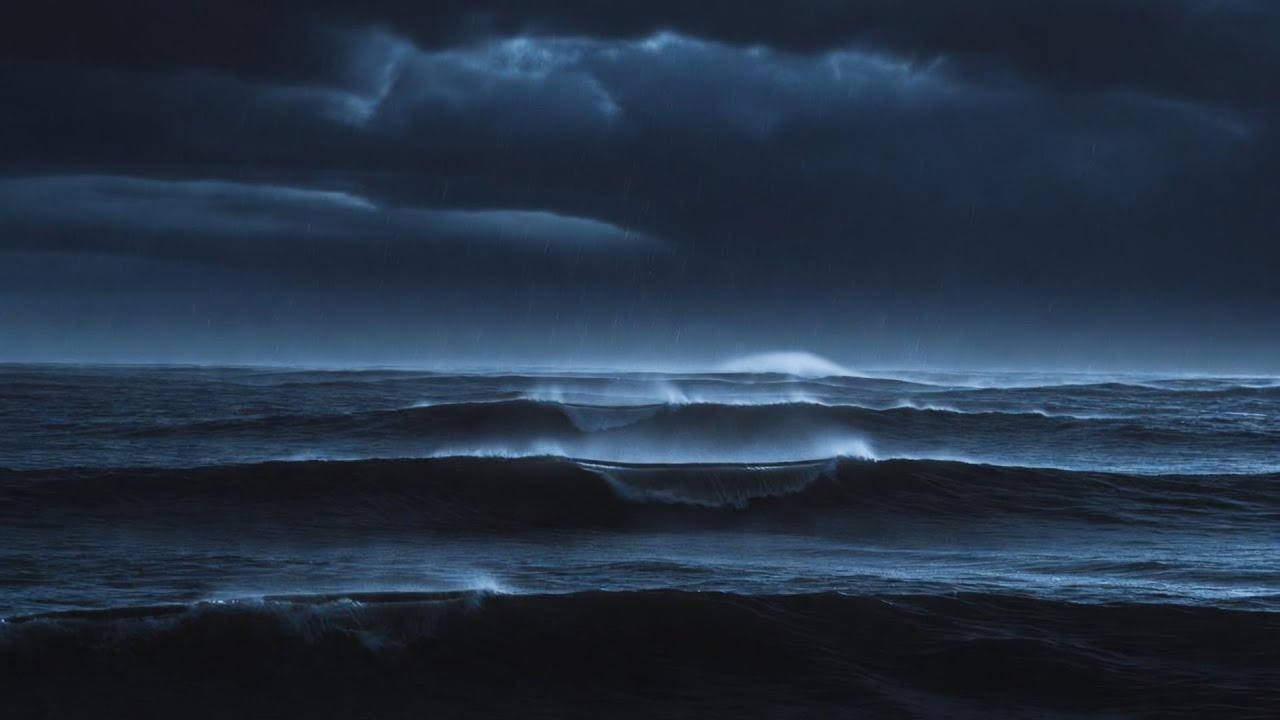 Non Stop Ocean Waves 🌙 Deep Sleep & Insomnia Relief