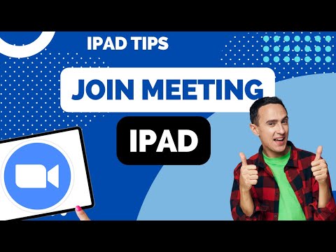 IPad üçün Zoom görüşünə necə qoşulmaq olar