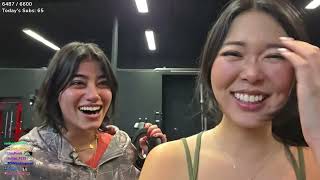 Emily and Sara Saffari Couldn't stop flirting...