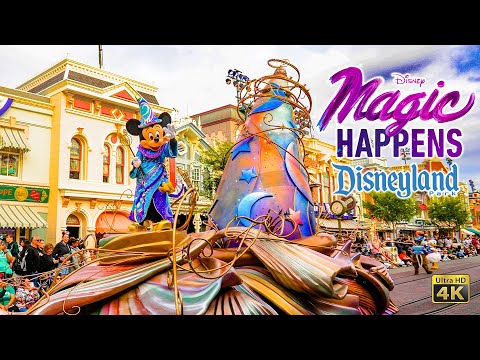 Magic Happens Parade from Main Street USA Complete 4K Disneyland 2023 05 30