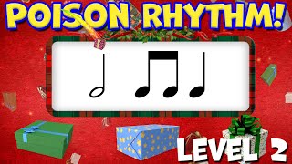 Presents! | Christmas Winter Poison Rhythm Play Along - Level 2