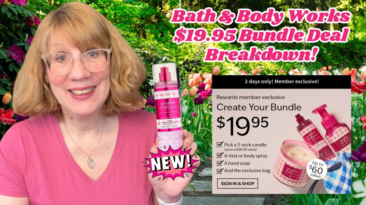 Bath & Body Works $19.95 Bundle Deal Breakdown - Candle, Mist