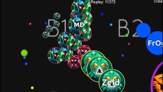 Blob.io Crazy Mode Wins Compilation Solo & Teaming