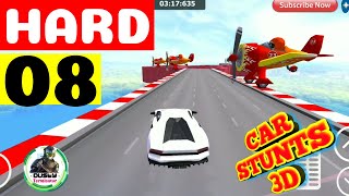 CAR STUNTS 3D || HARD LEVEL 08 ||🔱🔱 #DustyTerminator 🔱🔱 Android 📱📱 Gameplay 🕹️🕹️ screenshot 5