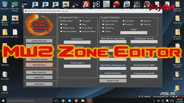 Mw2 Zone Editor