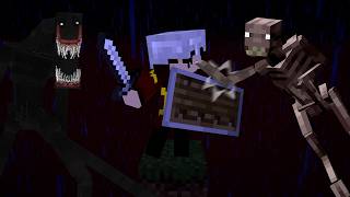 Minecraft One Block.. But it's a Horror Mod..