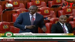 Listen to what Kimani Ichung’wah said on the Plant Protection Bill in Parliament!