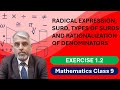 Mathematics Class 9 | Exercise 1.2 Definitions | Rational Numbers | Nisar Math Academy