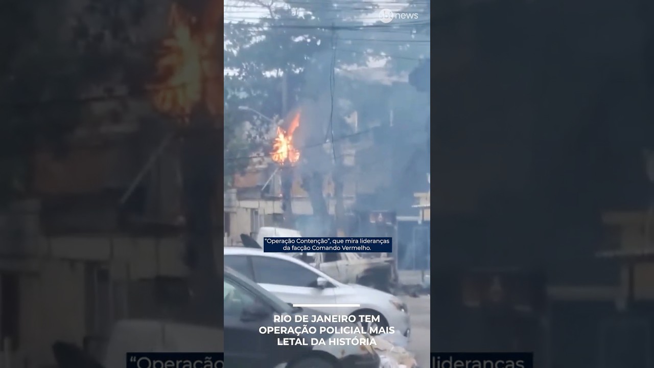 Rio de Janeiro tem operação policial mais letal da história
