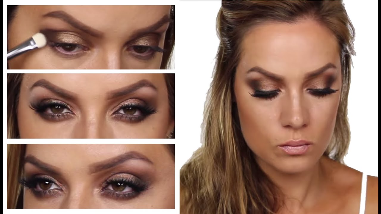 Bronzed Eyes For Bronzed Skin | Rihanna Inspired MakeUp | Shonagh Scott | ShowMe MakeUp