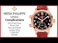 ▶ Patek Philippe Complications Calatrava Pilot Travel Time Rose Gold Brown Dial 7234R-001 - REVIEW