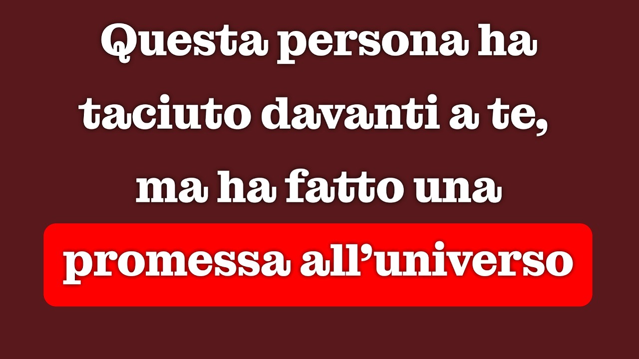 Questa persona taceva davanti a te, ma fece una promessa all’universo | Carl Jung