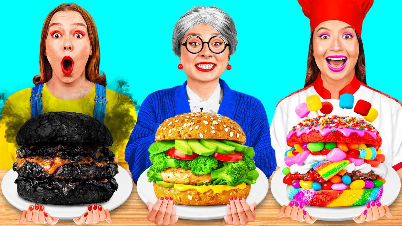 我vs奶奶 烹飪挑戰 | 秘密小玩意的廚房大戰