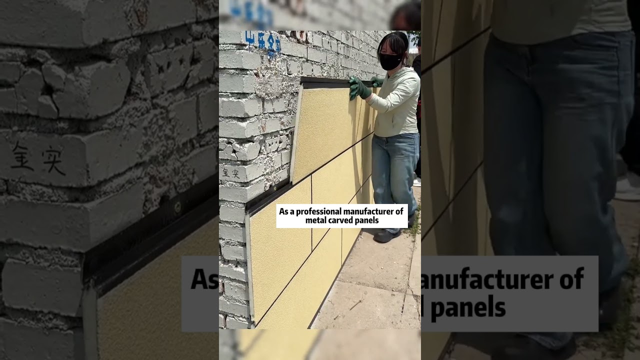 Metal Carved Board Wall Panel China factory. Metal Carved Board Wall Panel price. 