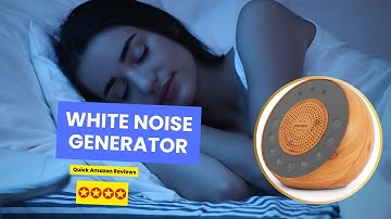 Compact White Noise Machine Review: A Sound Sleep Essential 🌙
