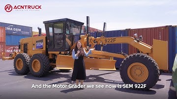 SEM 922F Motor Grader Overview | Precision & Power