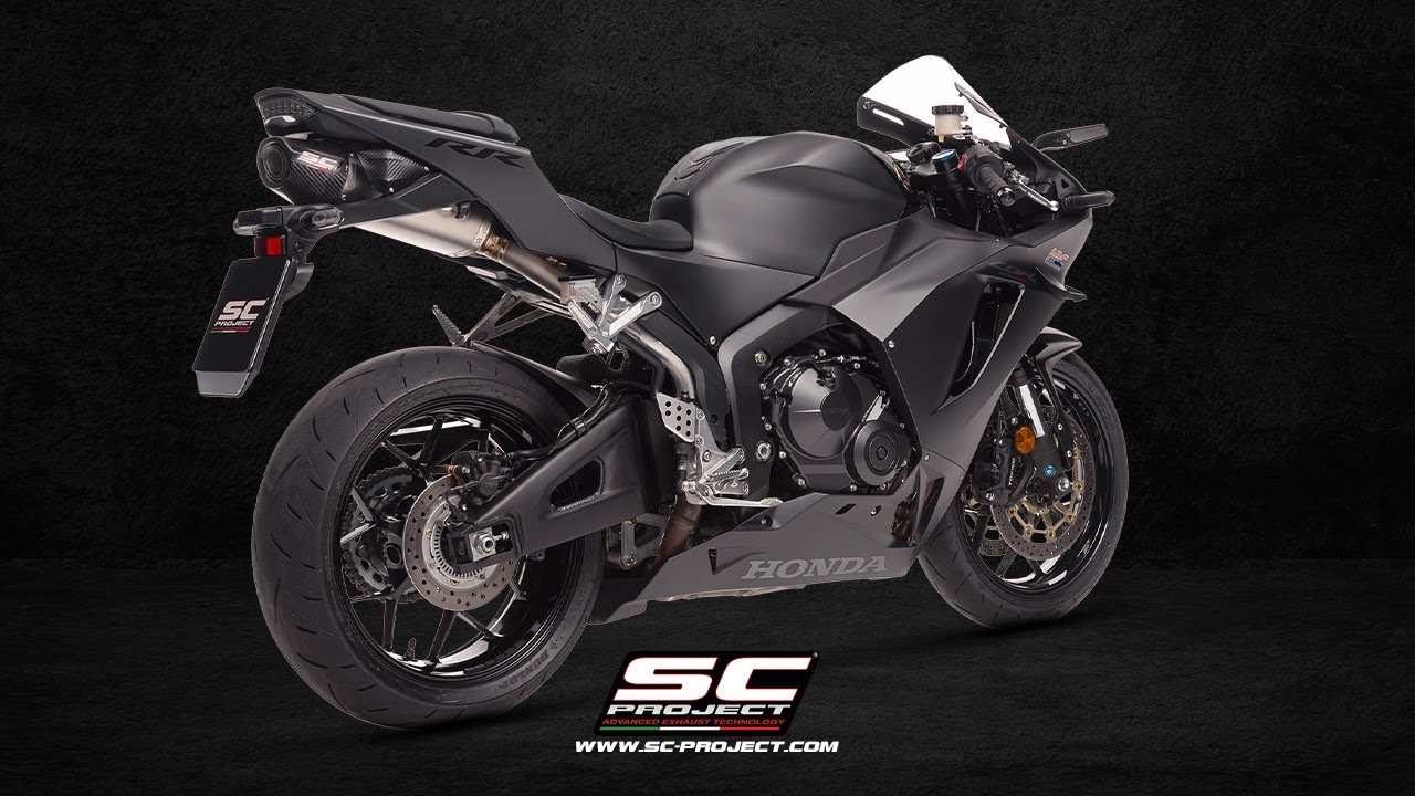 SC-Project SC-RR exhaust for Honda CBR600RR | Racing - YouTube