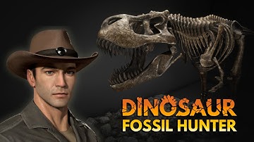 Dinosaur Fossil Hunter Gameplay [No Commentary] - Minha primeira exposição!